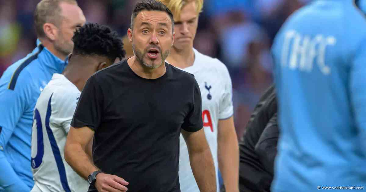 Roberto De Zerbi neemt Tottenham na gemiste start in bescherming én haalt keihard uit naar Engelse media