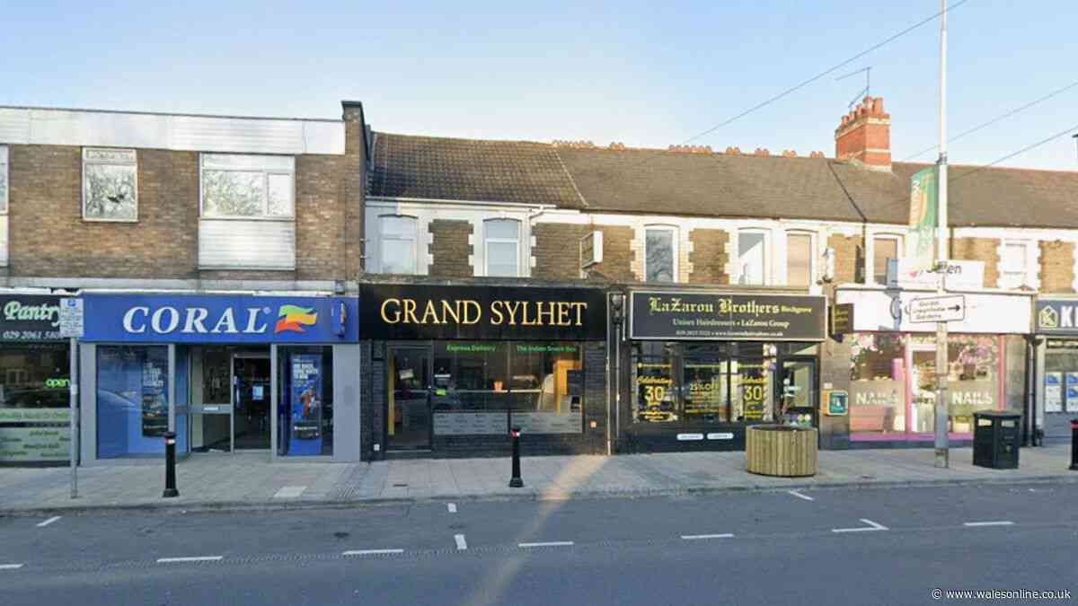 Cardiff restaurant infested with cockroaches and found to have no hot water