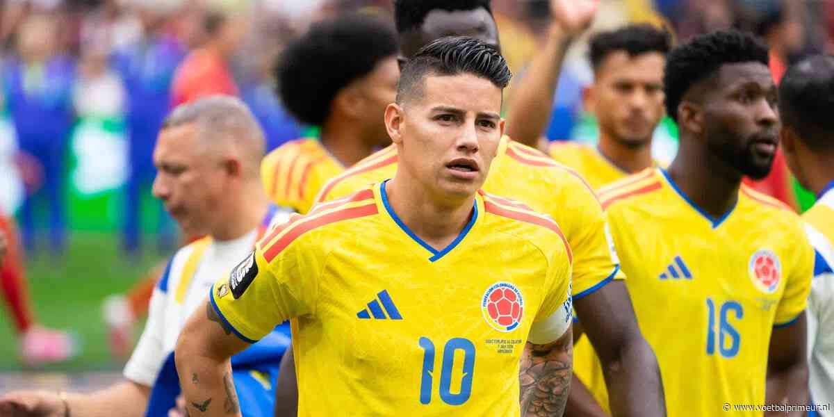 Na 131 interlands komt er een einde aan tijdperk van James Rodríguez bij Colombia
