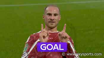 Mac Allister fires Liverpool in front with stunning strike