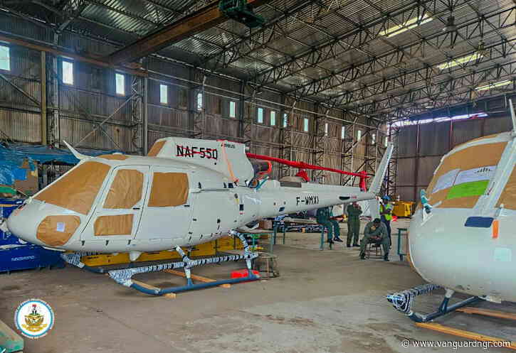 NAF takes delivery of five new helicopters