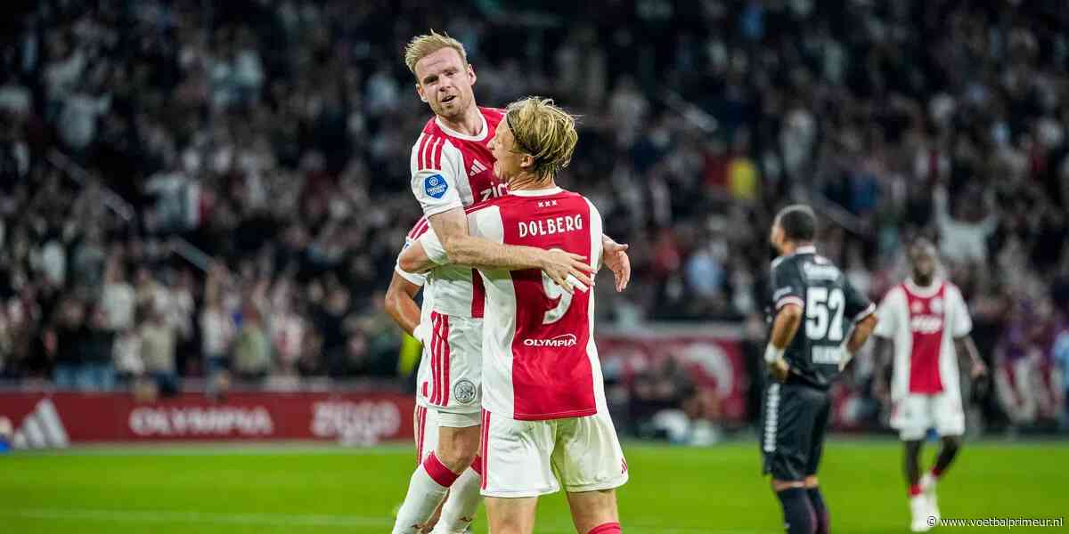 Tweede 5-1 zege in drie dagen tijd: gewijzigd Ajax haalt ook tegen Willem II uit