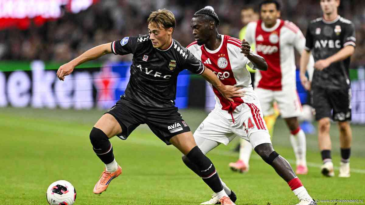 Willem II beleeft kansloze avond tegen Ajax, maar scoort een prachtige goal