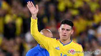 Ex-Bayern-Star James Rodriguez beendet Nationalmannschaftskarriere