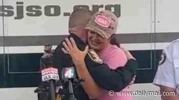 Heartwarming moment mom finds out missing autistic son is FOUND alive while at sheriff's press conference