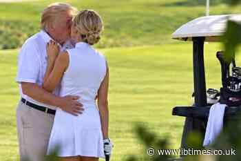Did Trump Kiss Natalie Harp on a Golf Course? Viral Images Spread Fast as Debate Grows Over Whether They Are Real