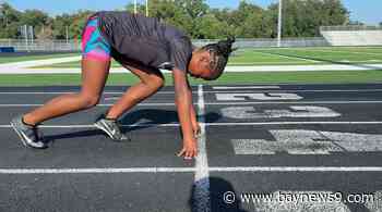Speed and bravery help 9-year-old Kai’ler Flounory break records