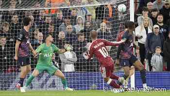 Carabao Cup third round LIVE: Gakpo doubles lead for Liverpool against Spurs as Dowman scores twice for Arsenal at Ipswich