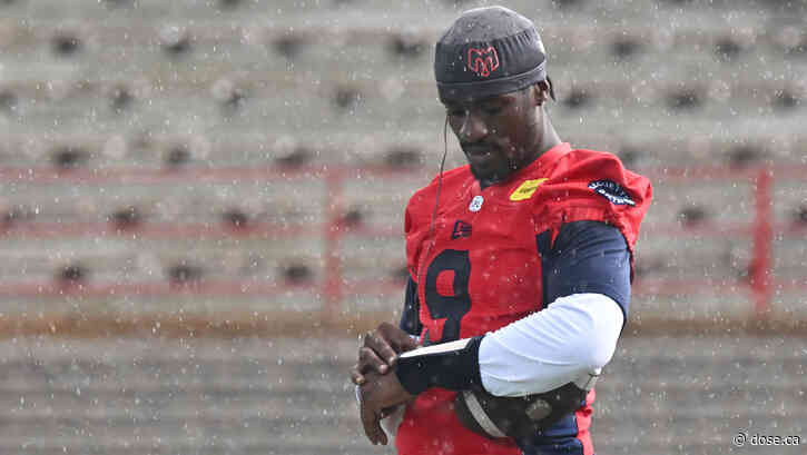The Montreal Alouettes release a quarterback