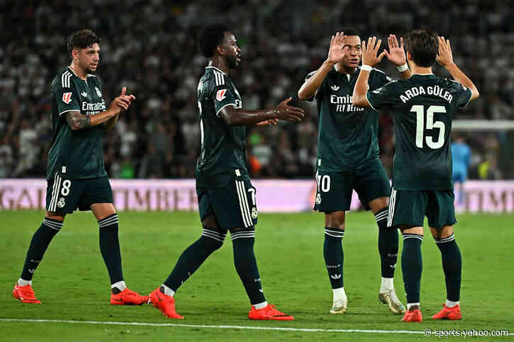 Video: Arda Guler scores stunning free-kick before Kylian Mbappe doubles lead for Real Madrid against Elche