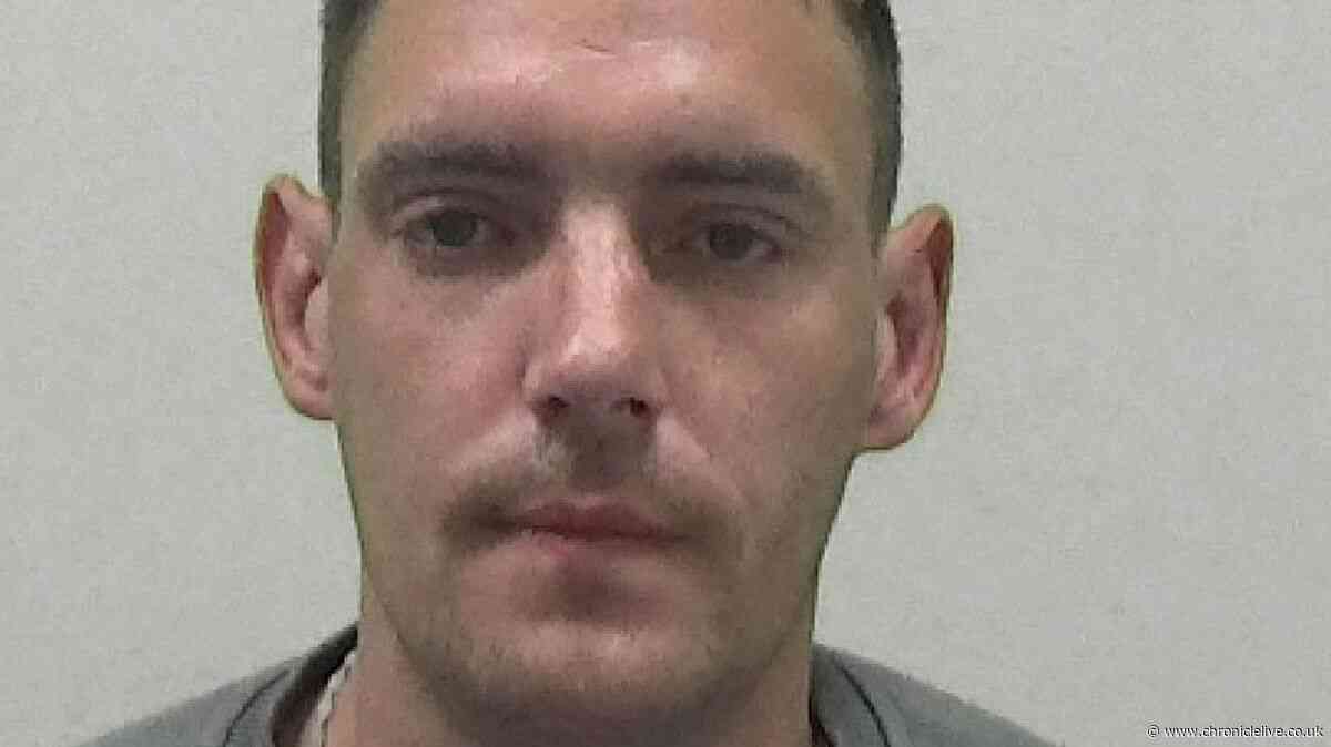 Newcastle robber threatened Central Station shop workers with shard of glass after being caught out