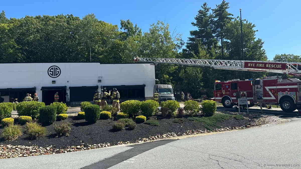 Firefighter injured in 3-alarm fire at N.H. Sig Sauer facility