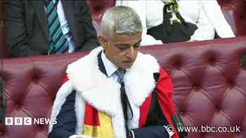London mayor Sadiq Khan sworn into House of Lords