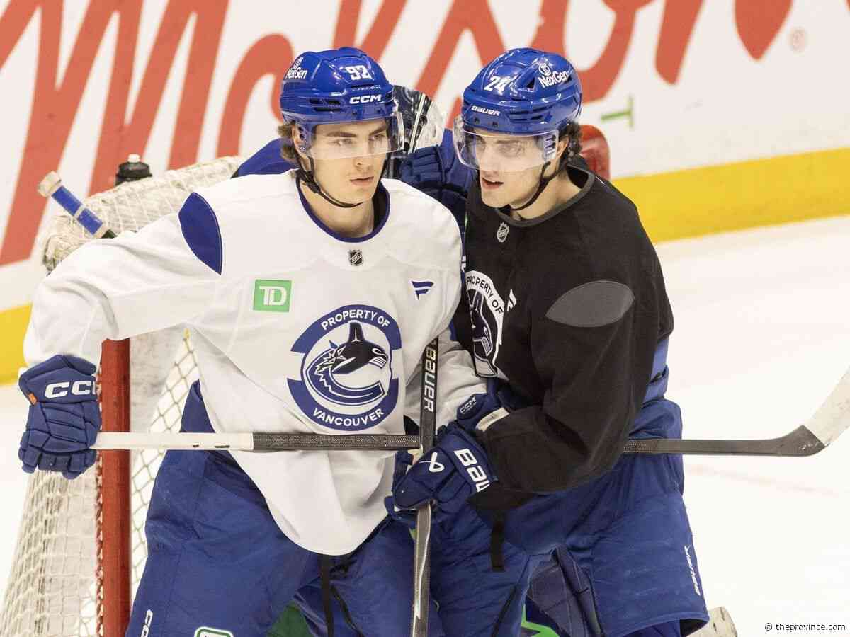 Canucks: Don’t be surprised if Liam Ohgren doesn’t sign an eight-year contract extension by deadline