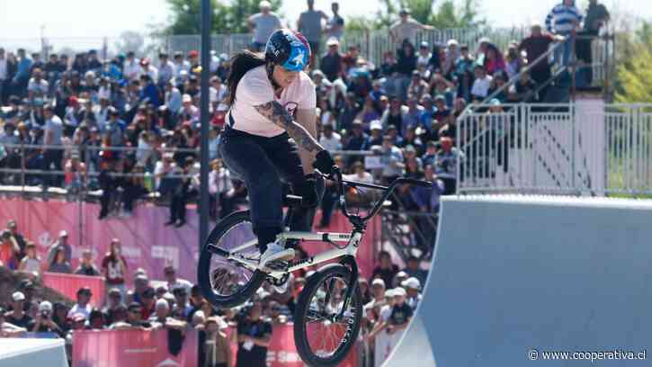 Macarena Pérez ganó medalla de plata en el ciclismo BMX de los Juegos Sudamericanos