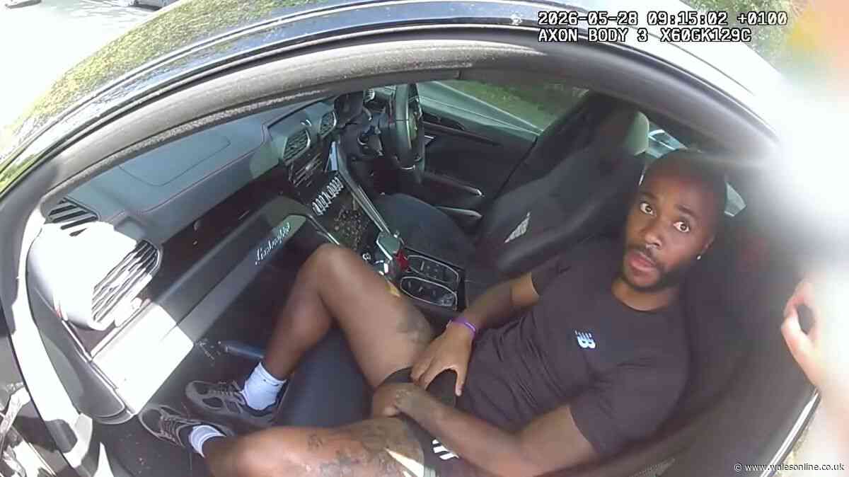 Raheem Sterling admits driving Lamborghini dangerously before motorway crash