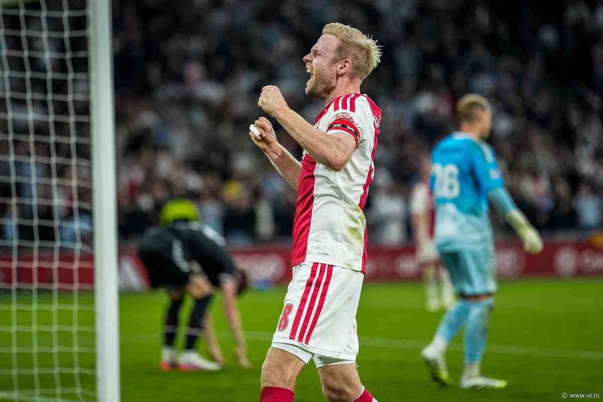 Klaassen geniet van betere tijden bij Ajax: 'Lang geleden dat ik dat gevoeld heb'