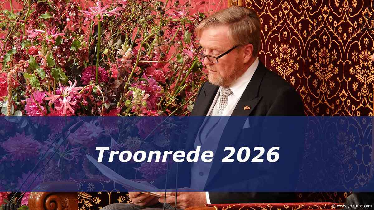 Troonrede 2026