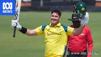Renshaw scores first ODI century as Aussies defeat Zimbabwe