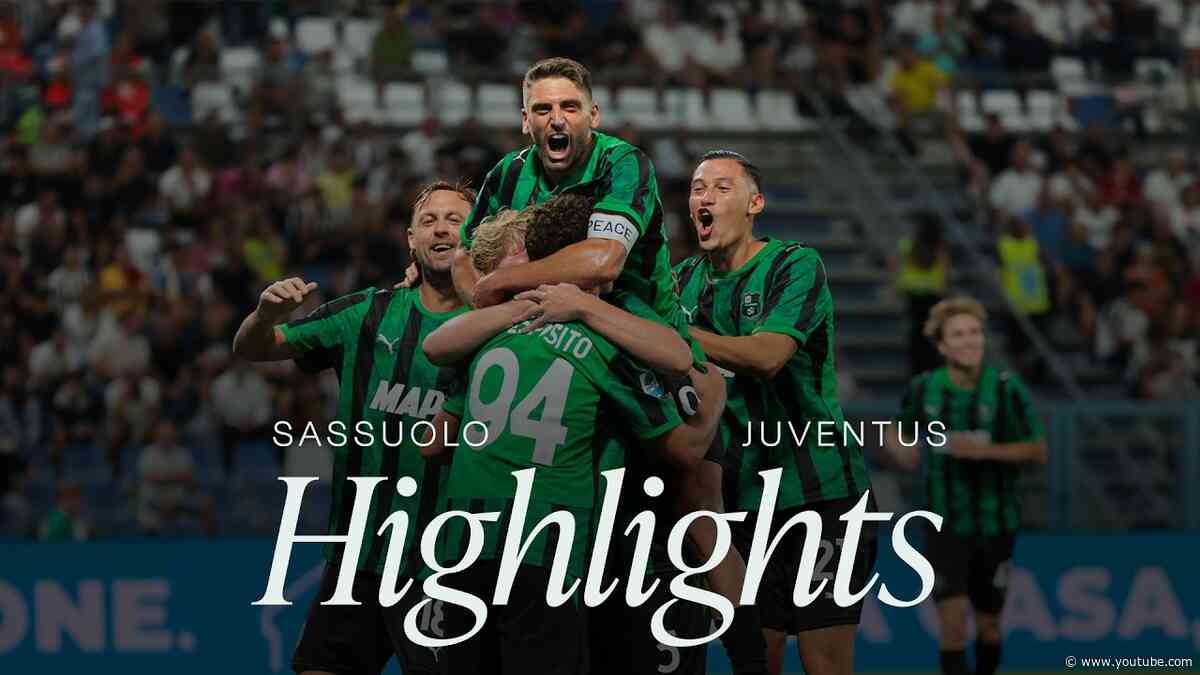 Serie A Enilive | Gli highlights di Sassuolo-Juventus 3-2