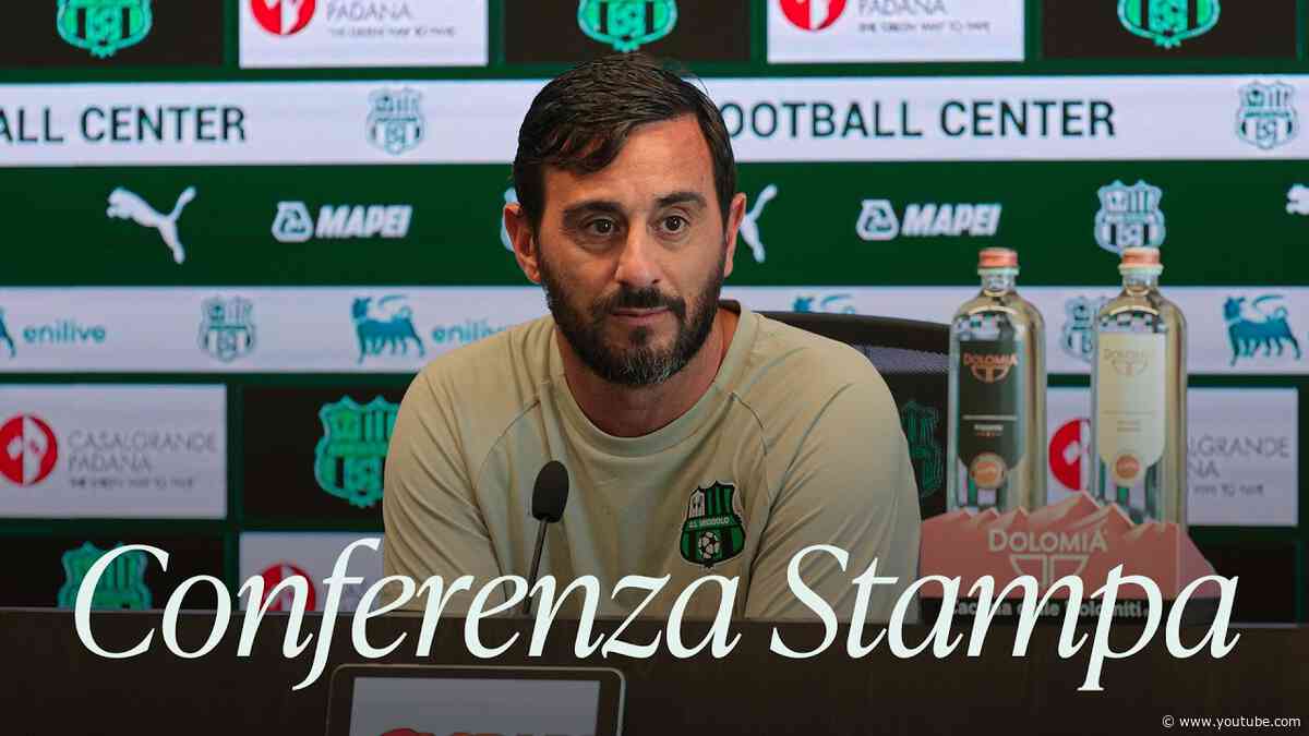La conferenza stampa di Alberto Aquilani prima di Sassuolo-Juventus