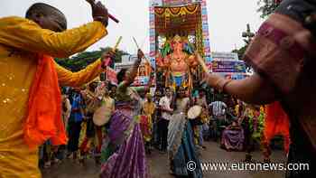 Devotees flock to Mumbai and Hyderabad as Ganesh Chaturthi begins