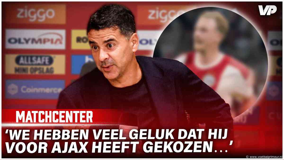 Míchel lyrisch over Ajax-aanwinst: 'Ik ben heel blij met hem''