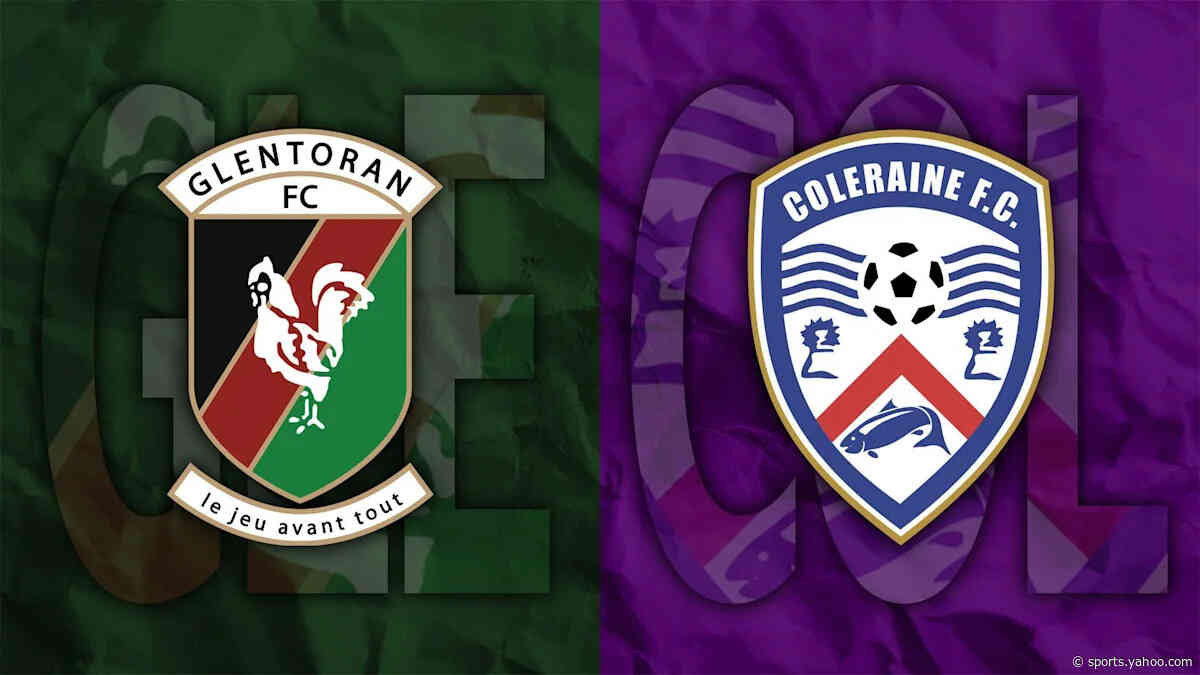Coleraine strike late to break Glentoran hearts