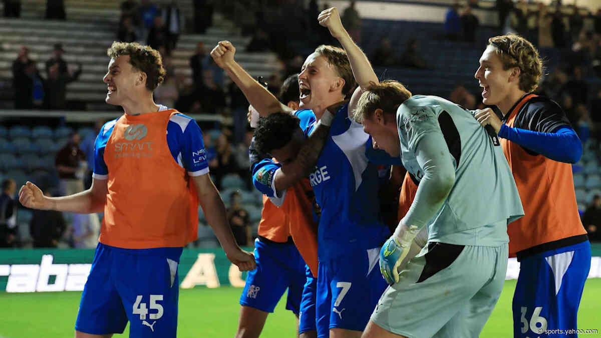 Peterborough beat Barnsley on penalties on EFL Cup