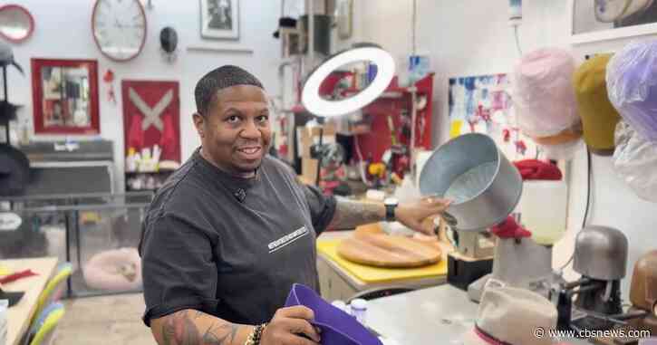 College Park master milliner transforms silent battle against depression into wearable art