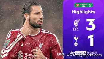 Szoboszlai scores 30-yard SCREAMER as Liverpool beat Spurs to progress