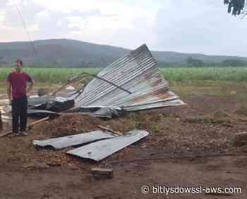 Lluvias y vendaval causan destrozos en la parroquia Cecilio Zubillaga de Lara