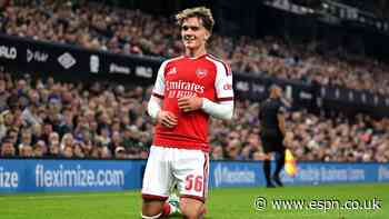 Arsenal prodigy Dowman equals Rooney record with Carabao double