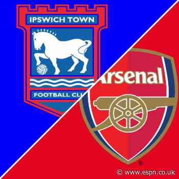 Dowman double helps Arsenal cruise past Ipswich