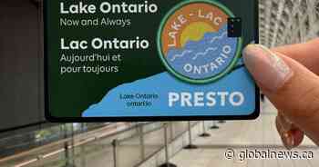 Metrolinx hands out limited-edition Lake Ontario Presto cards at Union Station