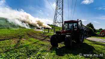 Opgepakte boeren voor brand langs A2 vrij, minister Karremans doet aangifte
