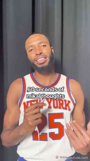 no one: mikal bridges: #nyknicks #nba #basketball