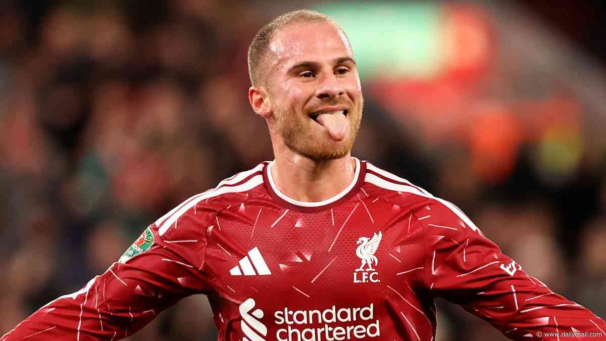 Alexis Mac Allister and Cody Gakpo look reborn under Andoni Iraola - but Dominik Szoboszlai wonder strike steals the show as Liverpool pile pressure on Roberto De Zerbi