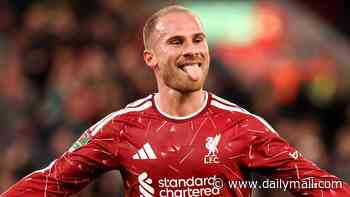 Alexis Mac Allister and Cody Gakpo look reborn under Andoni Iraola - but Dominik Szoboszlai wonder strike steals the show as Liverpool pile pressure on Roberto De Zerbi