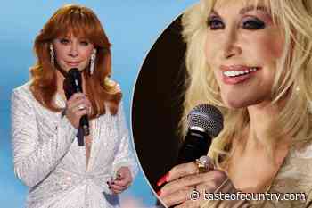 Reba McEntire's Dolly Parton Tribute Outfit: Jewelry, Gown + More