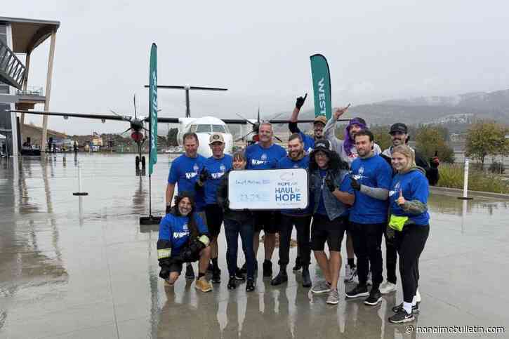 VIDEO: Team Leavitt wins pull time at Kelowna’s annual Haul for Hope