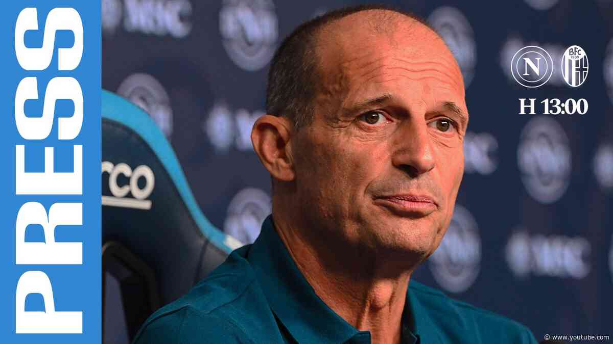Ore 13:00 | Conferenza Stampa #NapoliBologna | Mister Allegri presenta la sfida contro i felsinei