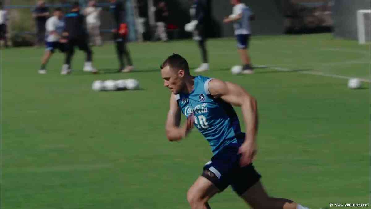 INSIDE TRAINING | Gli azzurri si preparano alla vigilia di #NapoliArsenal