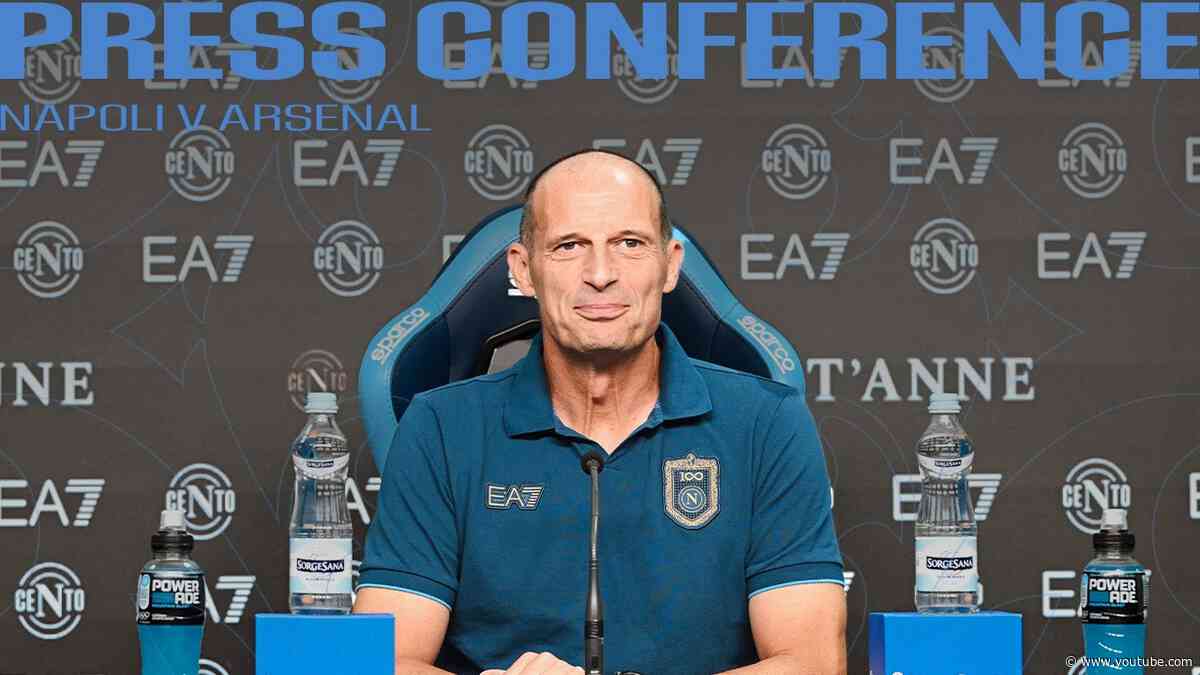 LIVE | h.17:00 | La conferenza stampa di Mister Allegri e Di Lorenzo alla vigilia di #NapoliArsenal