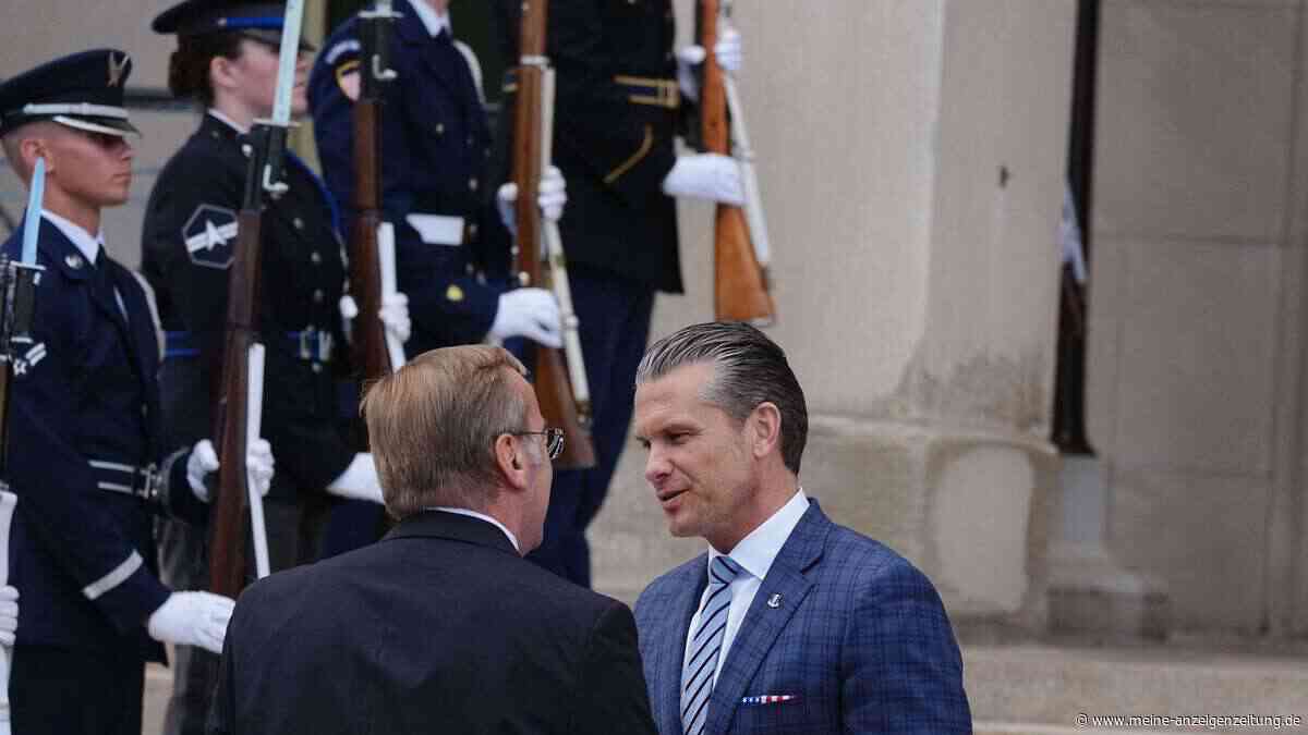 Hegseth: Deutsche Industrie für Nato-Verteidigung nutzen