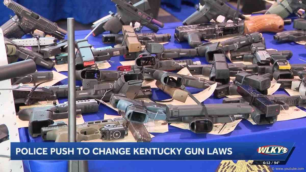 LMPD apart of push to change Kentucky gun laws