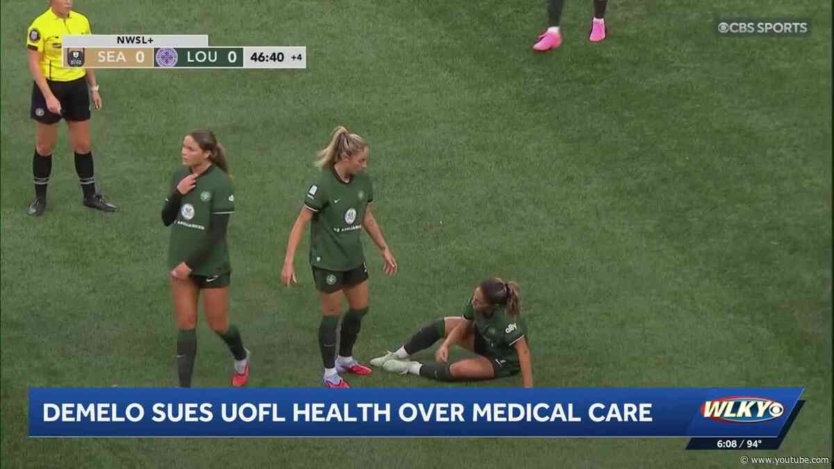 Racing Louisville player who collapsed during game sues UofL Health, doctors