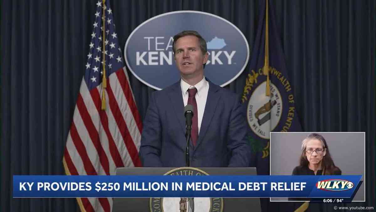 Kentucky to wipe out $250M in medical debt under Beshear’s executive order