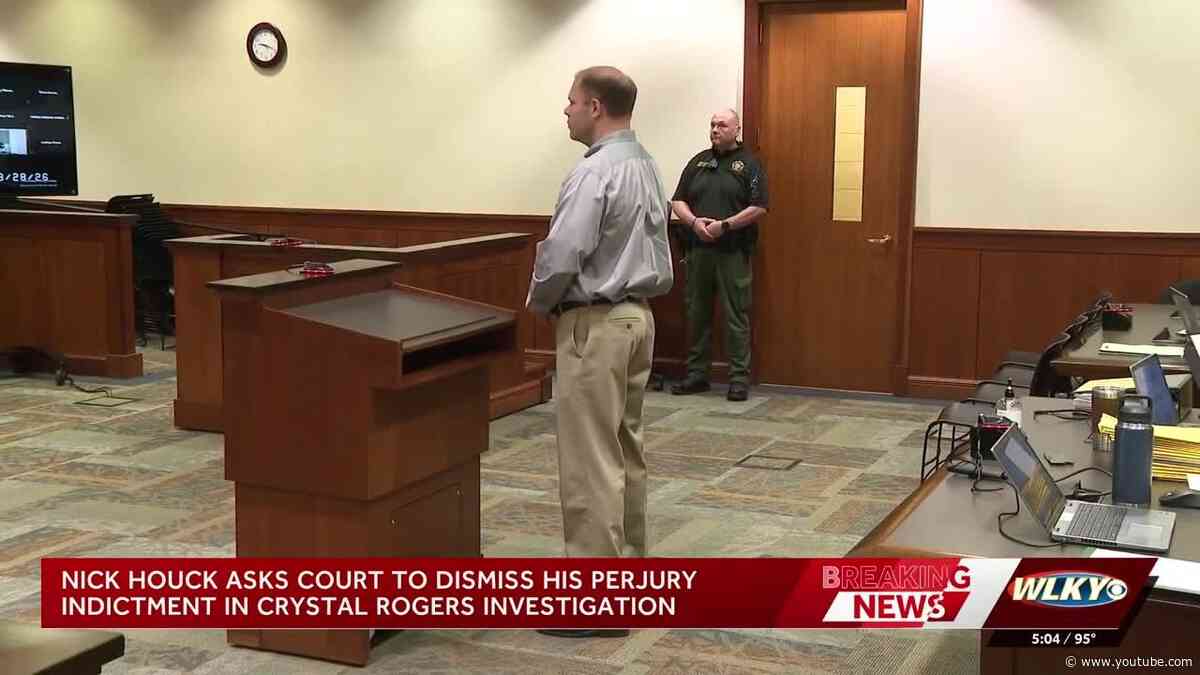 Nick Houck files motion to dismiss perjury indictment in Crystal Rogers case