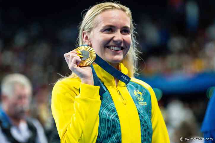 World Record Holder Ariarne Titmus Announces Engagement to Partner Mac Powell
